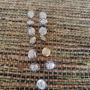 Military Buttons By Waterbury Company 13 Total